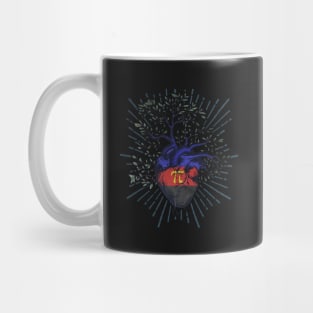 Polyamory Heart Tree of Life Mug